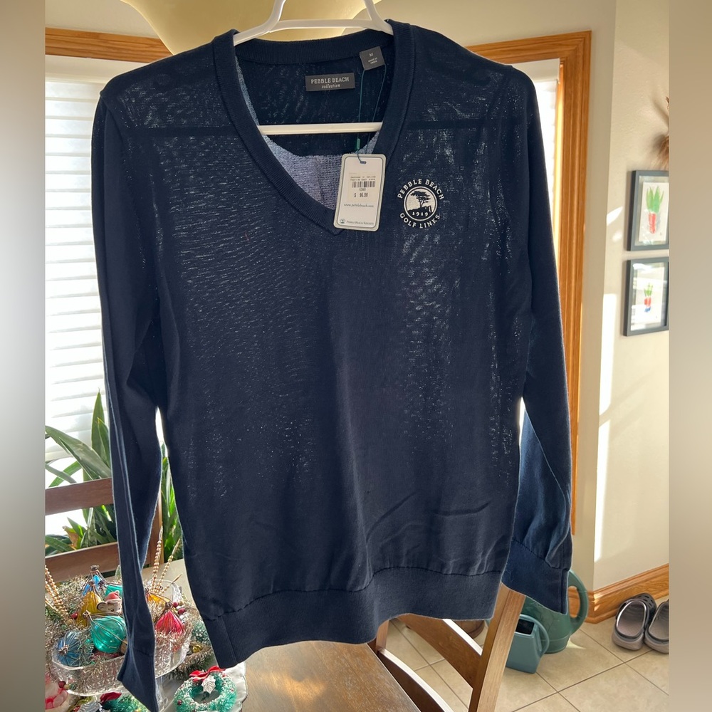 NWT Pebble Beach Golf Sweater